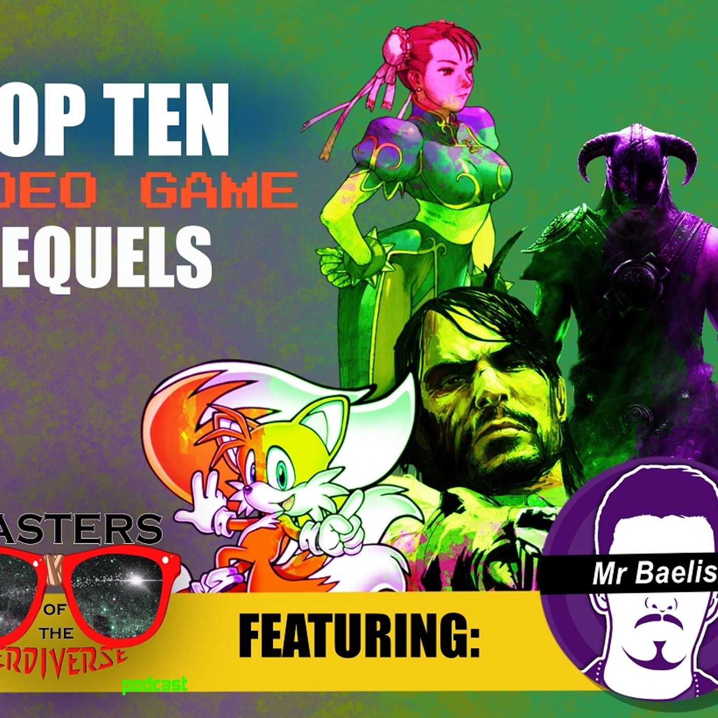 MOTN Top Ten: Video Game Sequels episode artwork