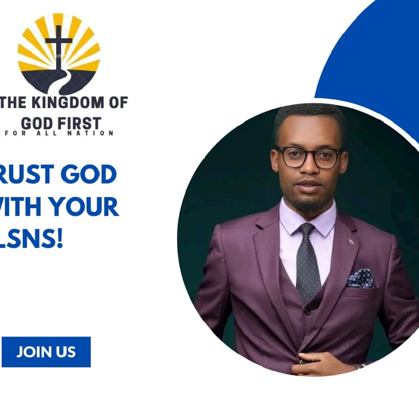 TRUST GOD WITH YOUR PLANS!