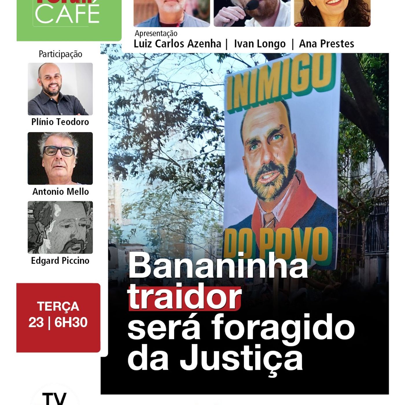 PGR denuncia Eduardo Bolsonaro, que toca fogo no parquinho | 23.09.25
