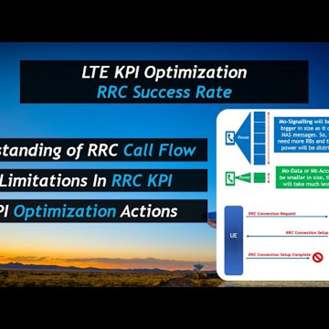 LTE KPI Optimization (Session 2): RRC Success Rate episode artwork
