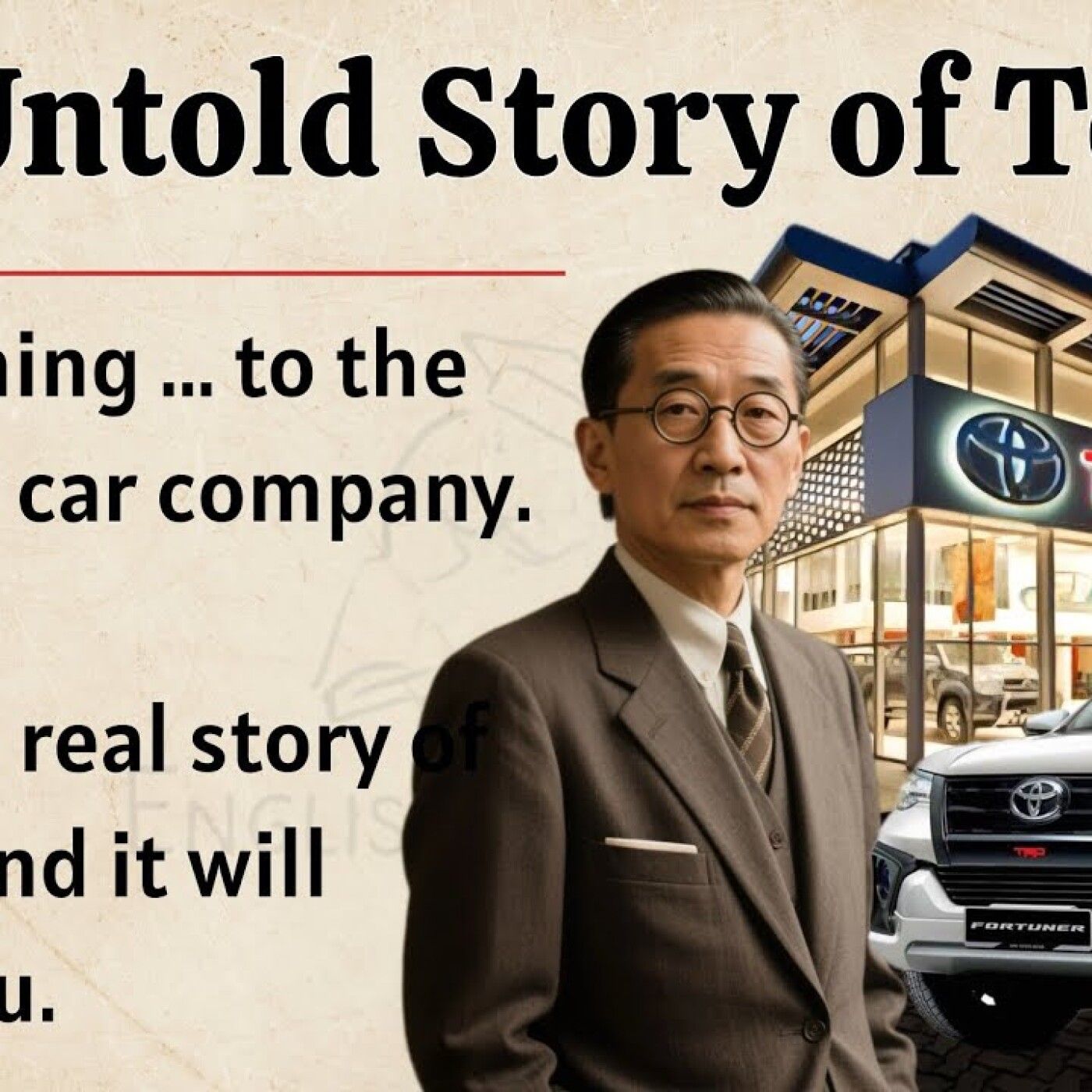 The Untold Story of Toyota || Learn English Through Story Level 2 🔥 || Improve Your English Fluency episode artwork