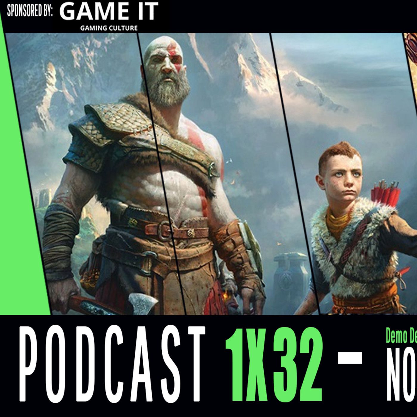 PODCAST SOULMERS 1x32 GOD OF WAR y Avengers: Infinity War episode artwork