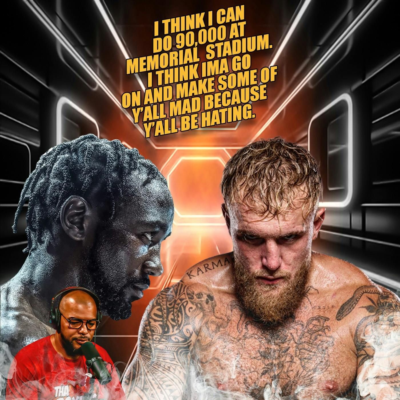 ☎️Terence Crawford Tweets How He Can Break Jake Paul vs Mike Tyson Fight Attendance😱 episode artwork