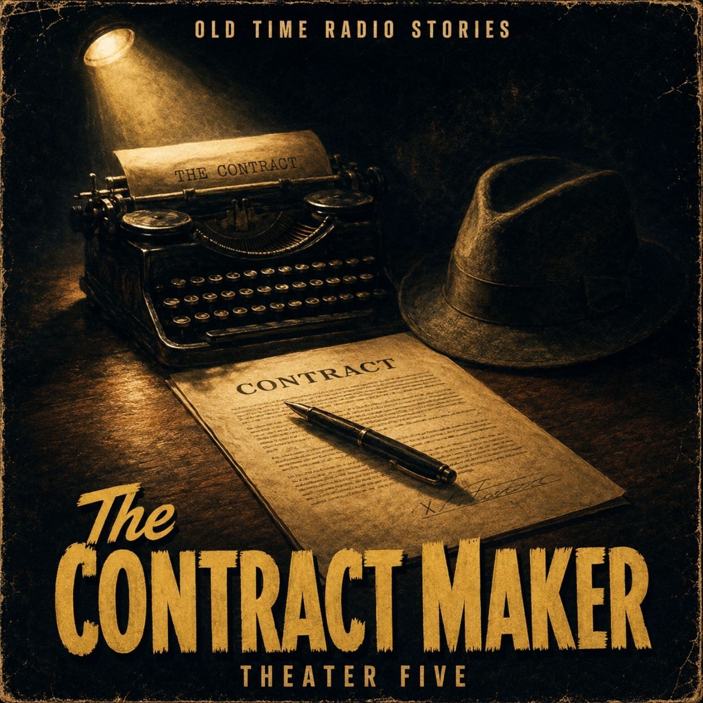 Theater Five - "The Contract Maker" (Old Time Radio, 1964) episode artwork