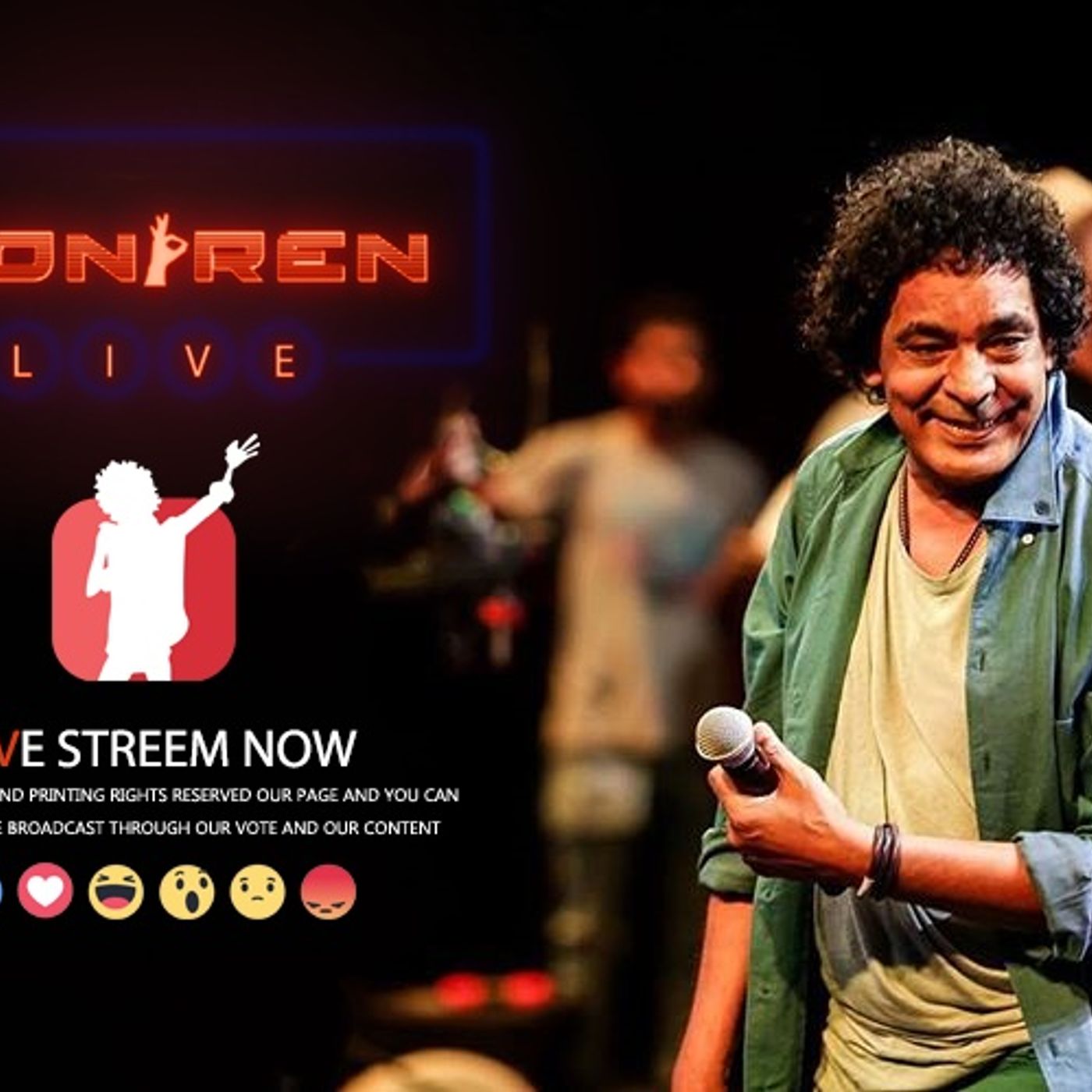 Few live broadcasts with King episode artwork