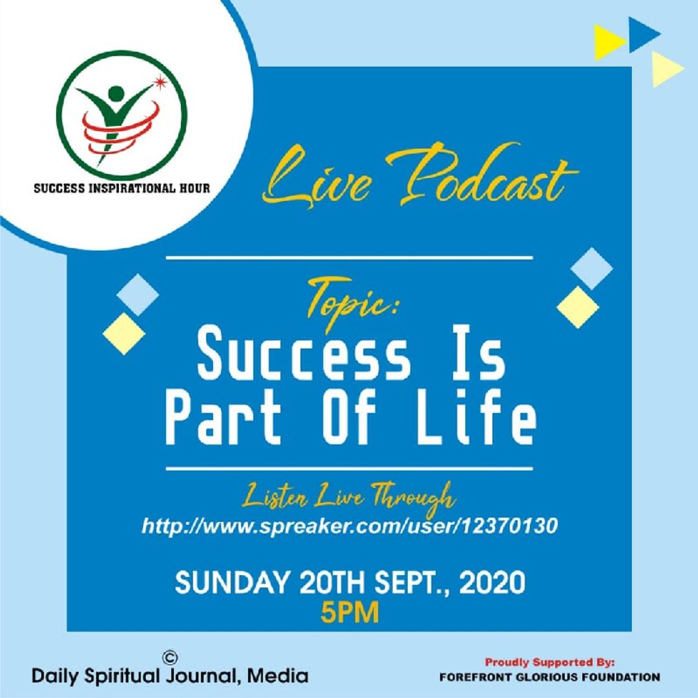 SUCCESS IS PART OF LIFE. episode artwork