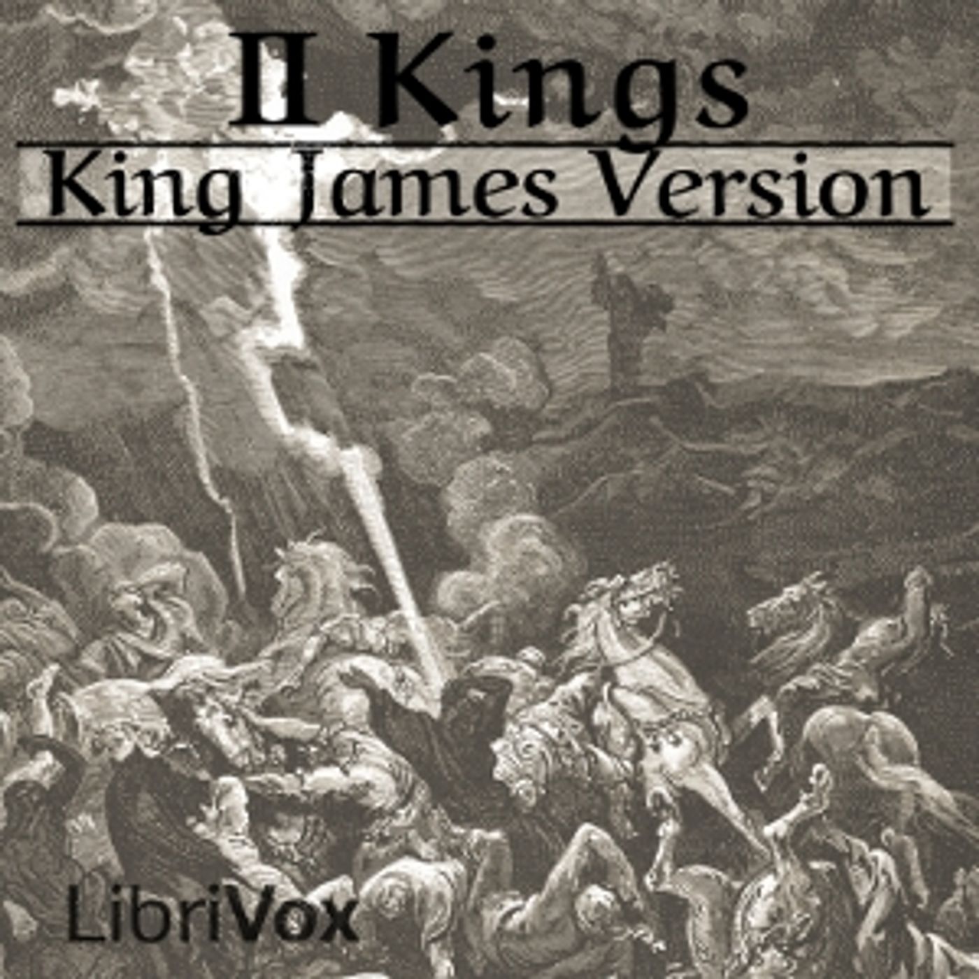 King James Bible - 2 Kings cover art