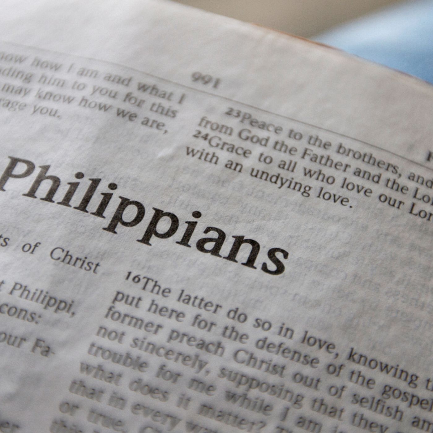 Bible Study Exercise: Philippians 1:27