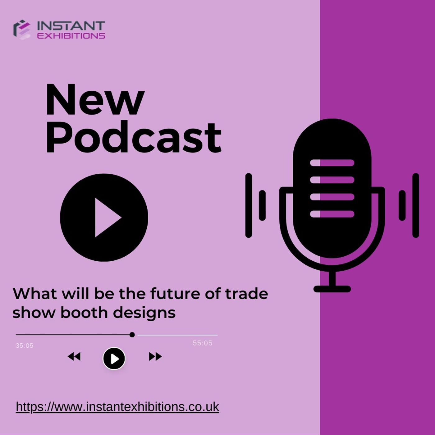 What will be the Future of Trade Show Booth Designs episode artwork
