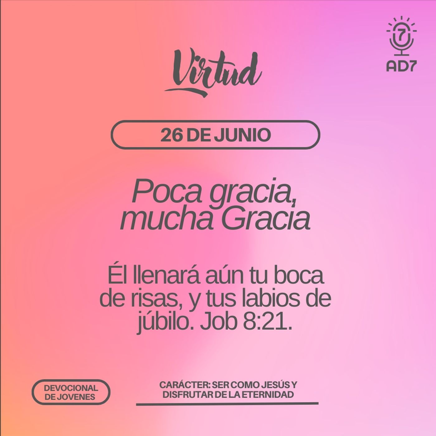 AD7 Devocional - Diferente / Inverso