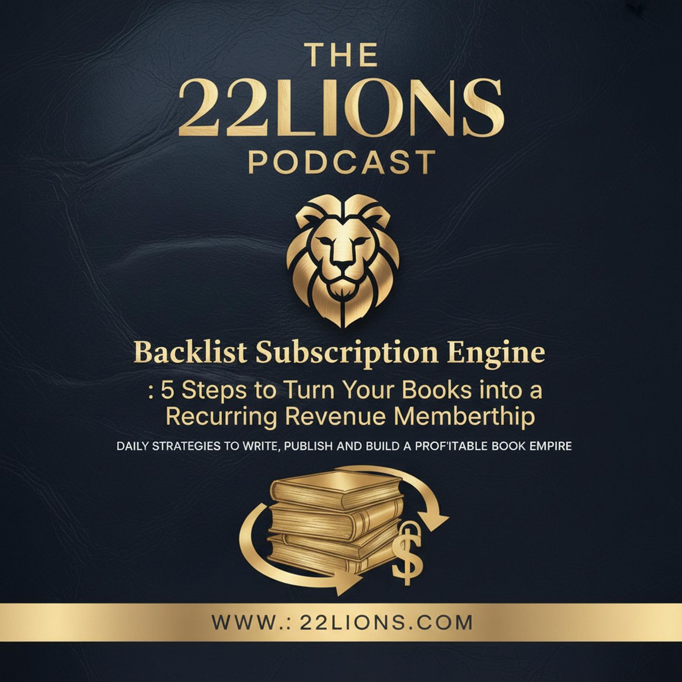 Backlist Subscription Engine: 5 Steps to Turn Your Books into a Recurring Revenue Membership episode artwork
