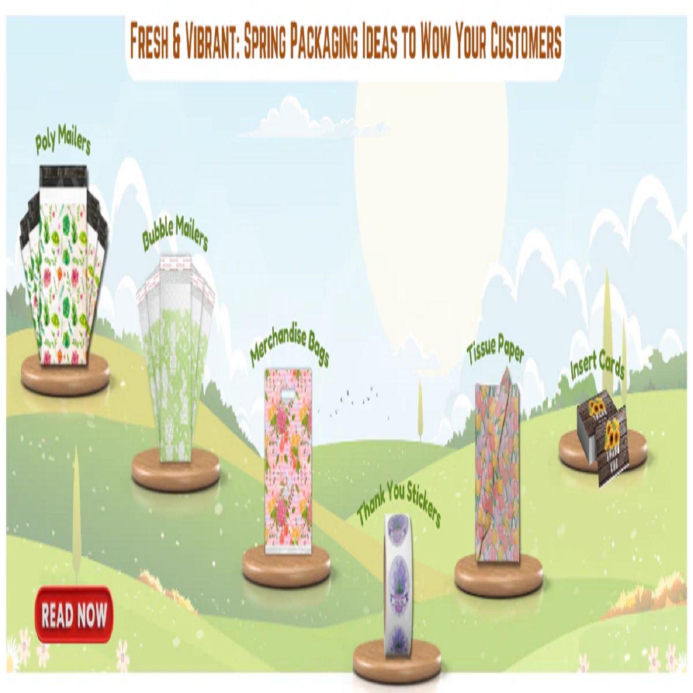 Spring Packaging Ideas to Wow Customers