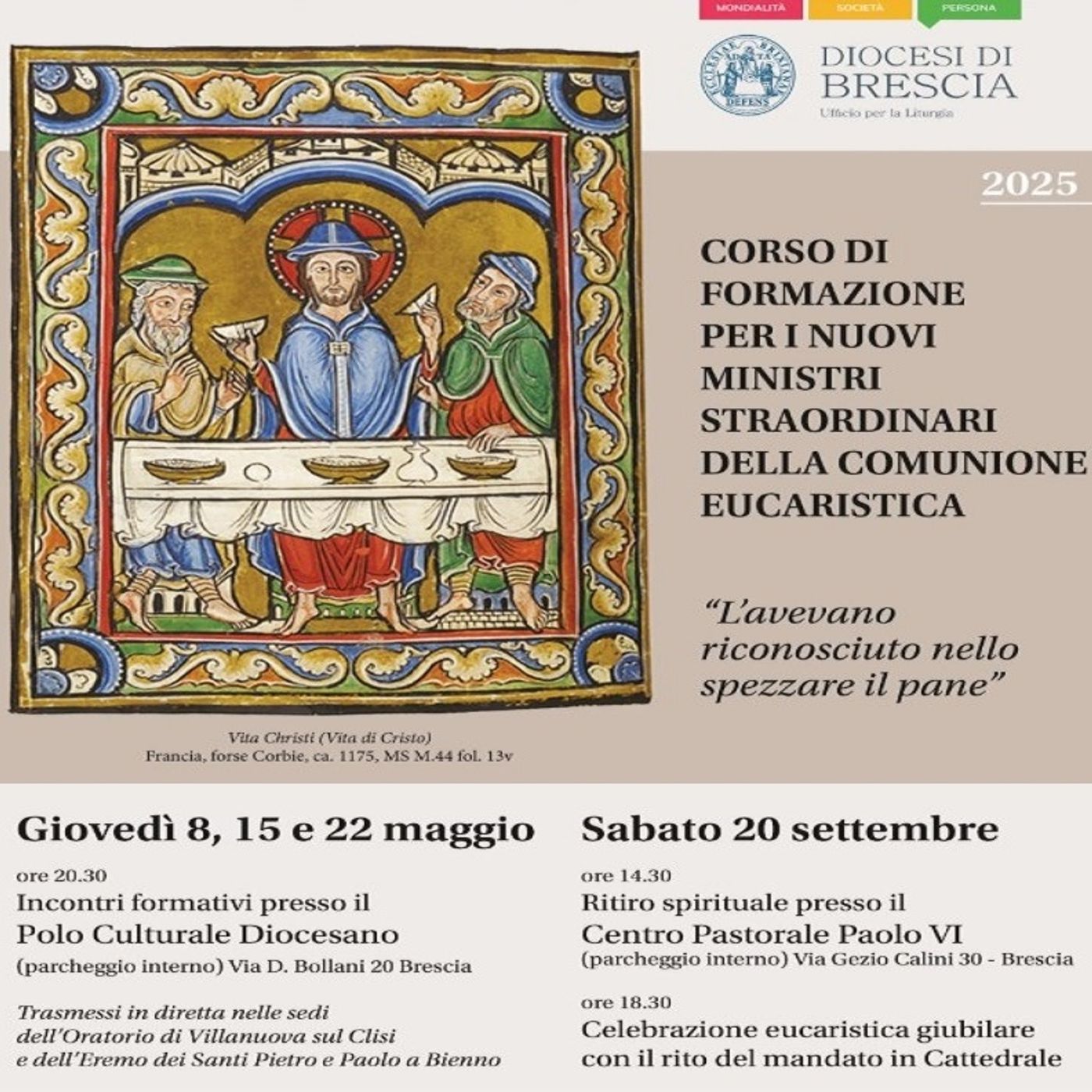 Ministri Straordinari dell'Eucarestia, una testimonianza vivente: intervista a don Gianmaria Frusca  -  28 marzo 2025 episode artwork