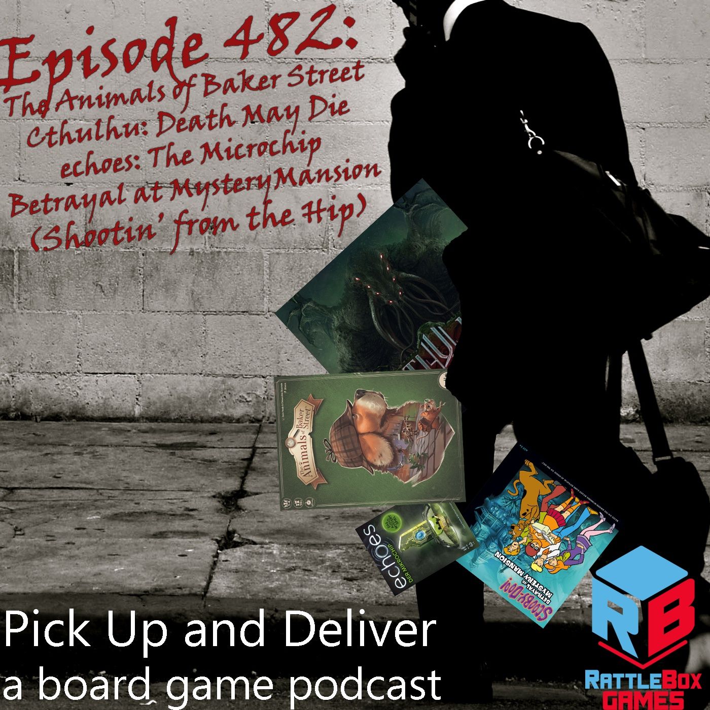 echoes: the microchip, The Animals of Baker Street, Cthulhu Death May Die