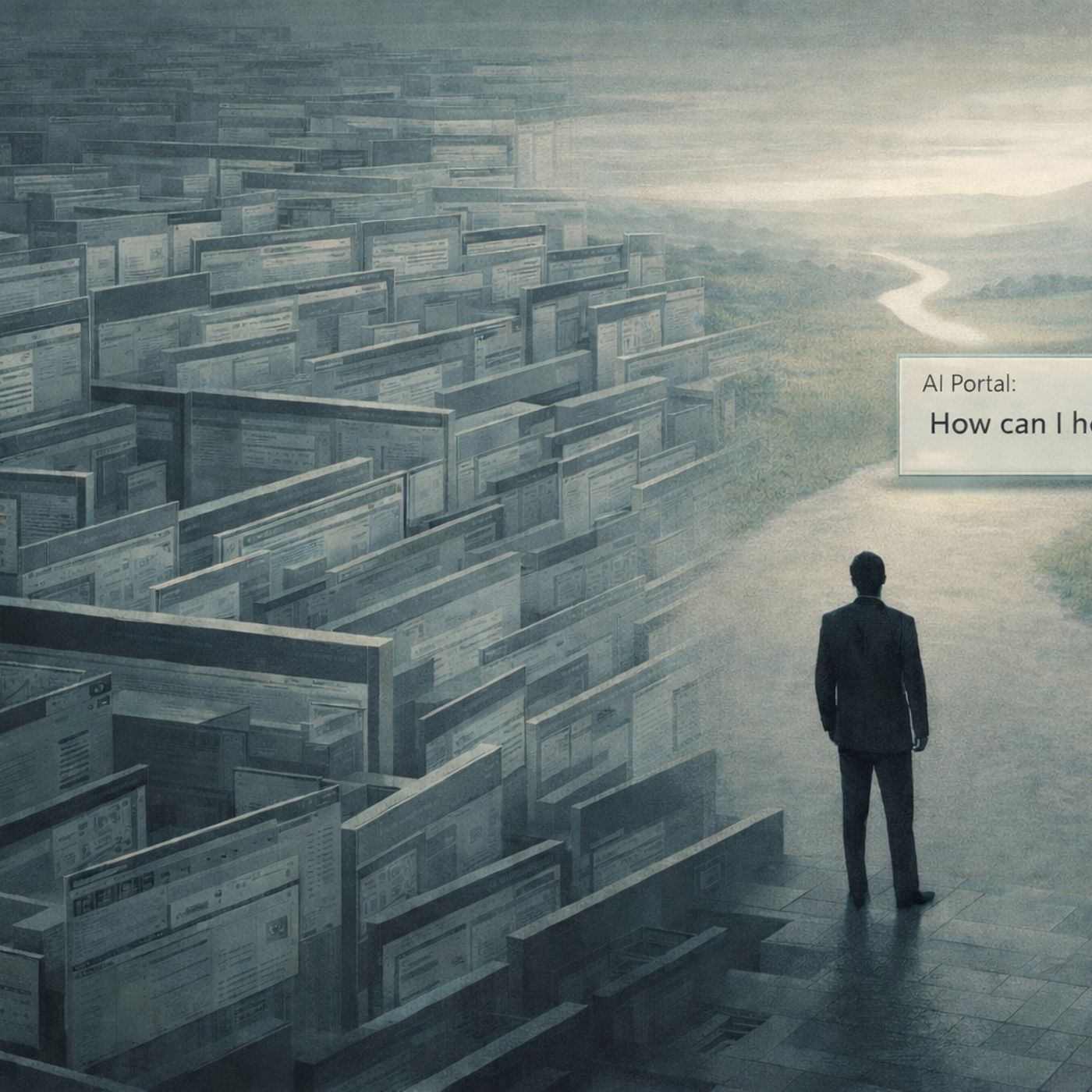 Microsoft Was Considered Invincible - Now AI Reprices Interface Complexity