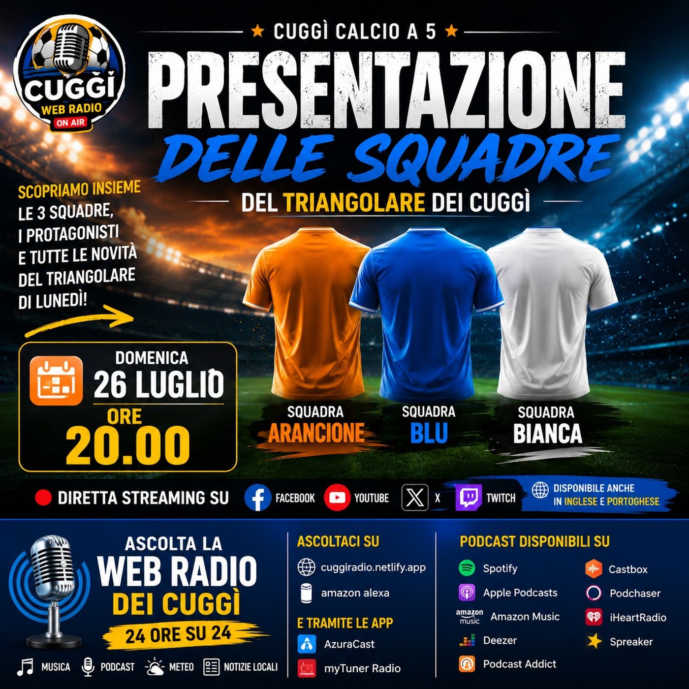 Le Formazioni del 27-07-26 episode artwork
