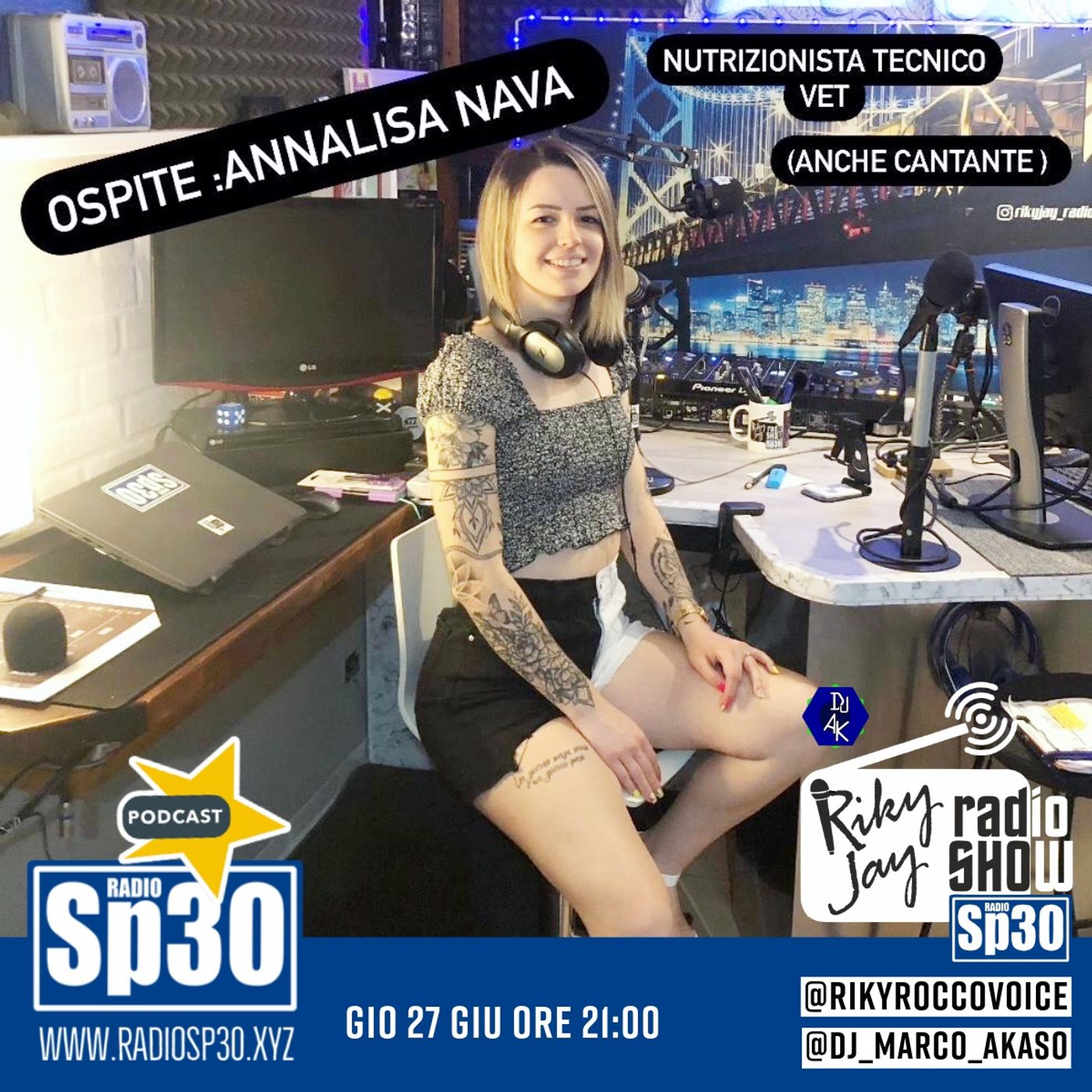 RikyJay Radio Show - ST.5 N.32 - Ospite Annalisa Nava episode artwork