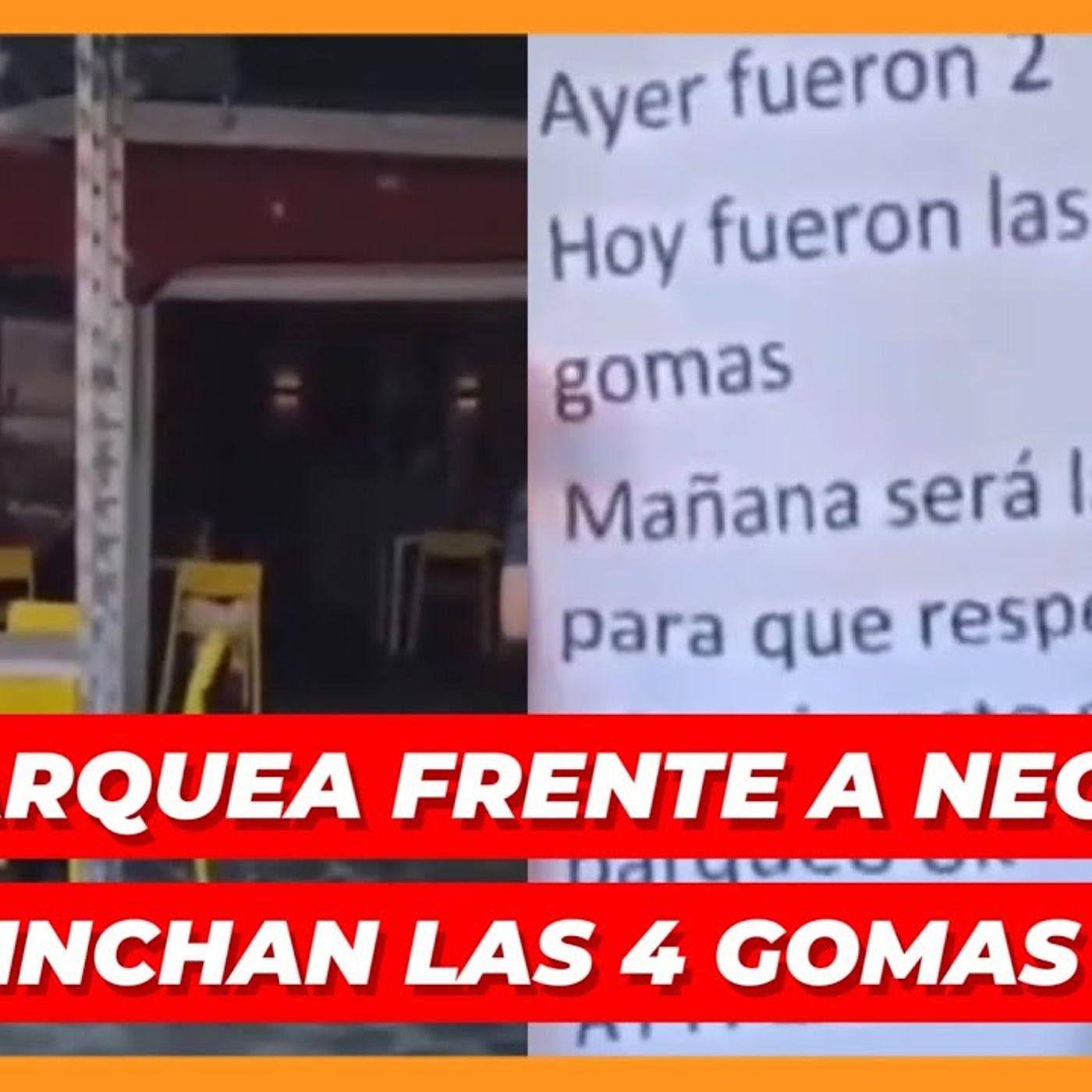 SE PARQUEA FRENTE A UN NEGOCIO Y LE PINCHARON LAS CUATRO GOMAS EN SANTIAGO episode artwork