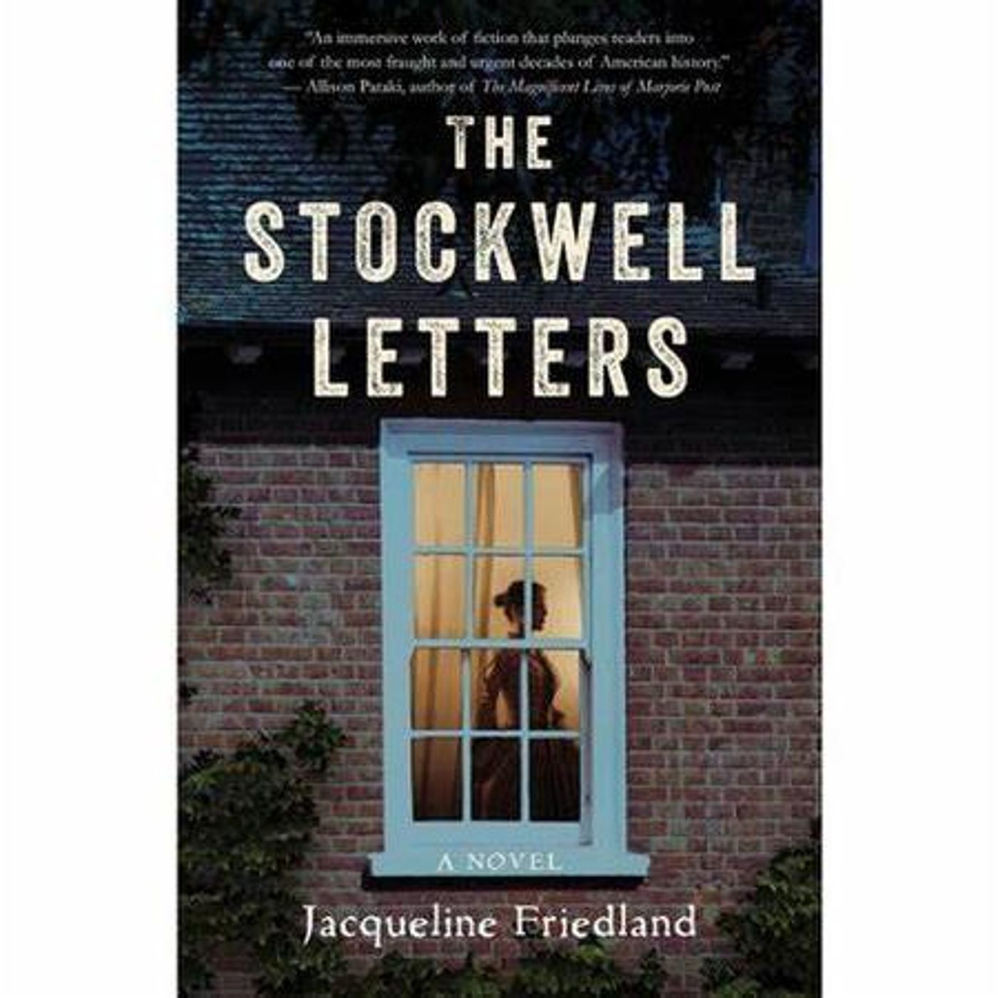 Author Jacqueline Friedland talks #TheStockwellLetters on #ConversationsLIVE episode artwork