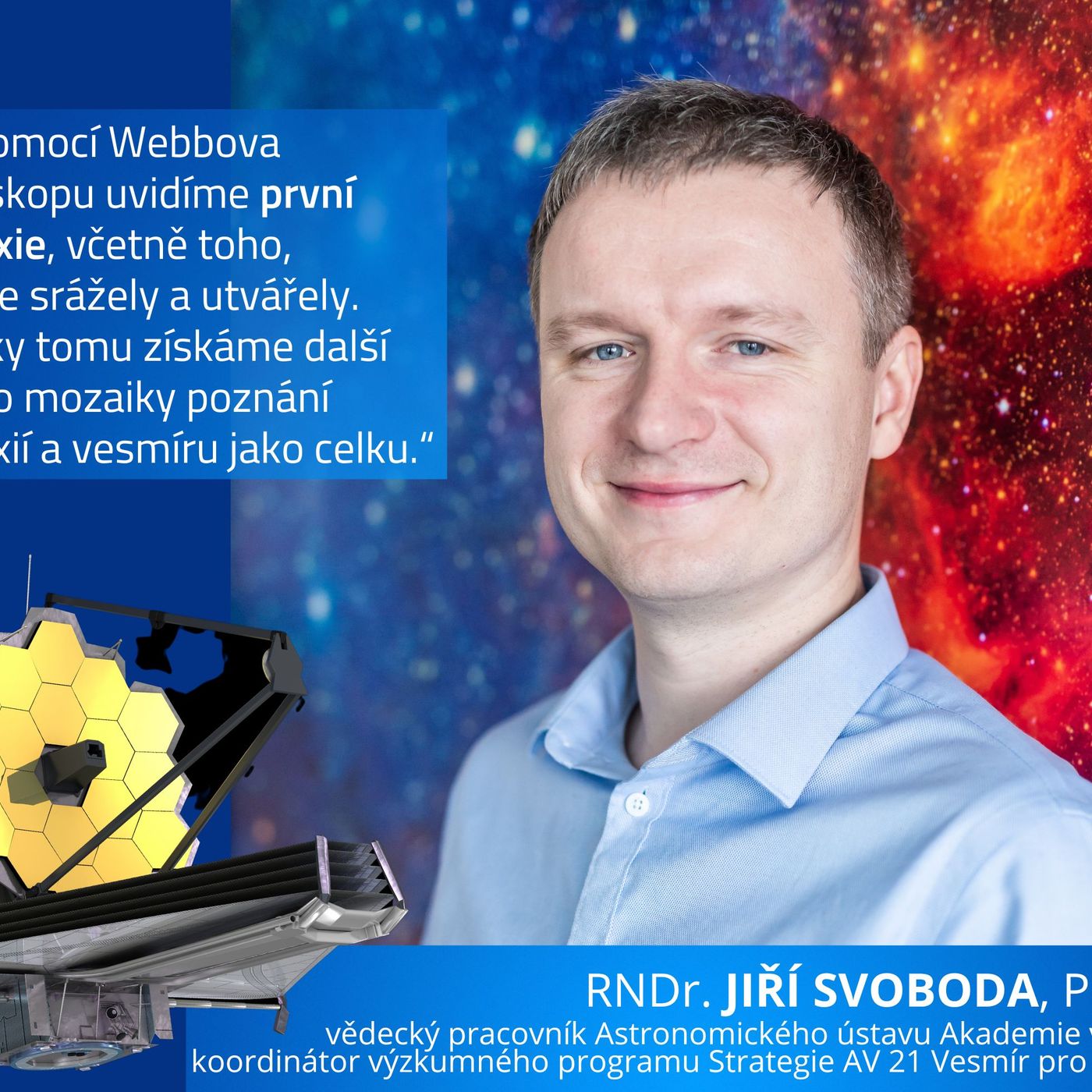 Zátiší 27/7/2022: Jiří Svoboda o objevování vesmíru episode artwork