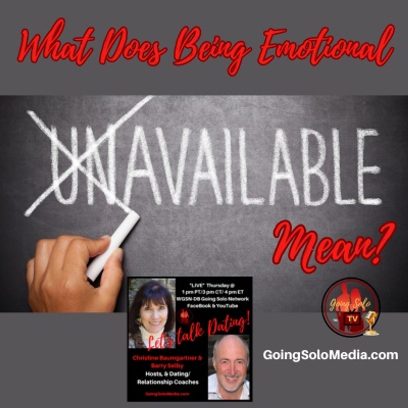 What does being emotionally available unavailable mean