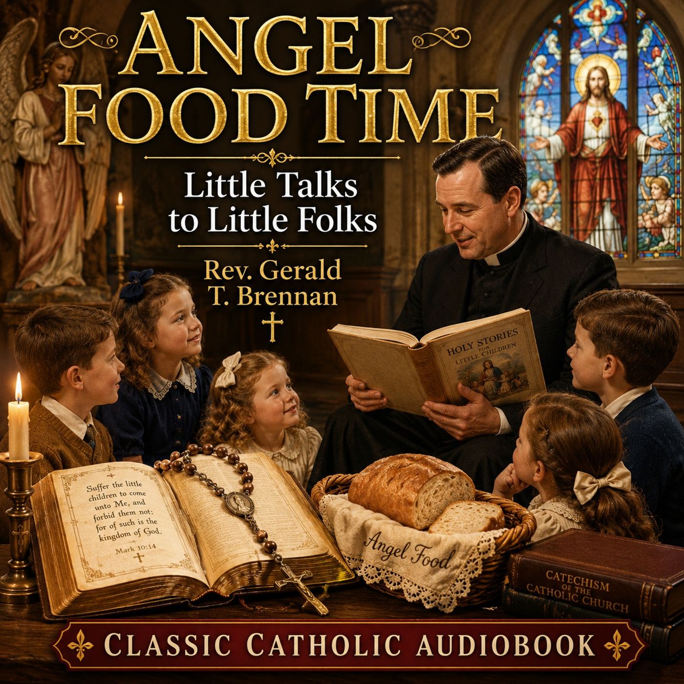 Angel Food Time Little Talks to Little Folks by Rev. Gerald T. BRENNAN