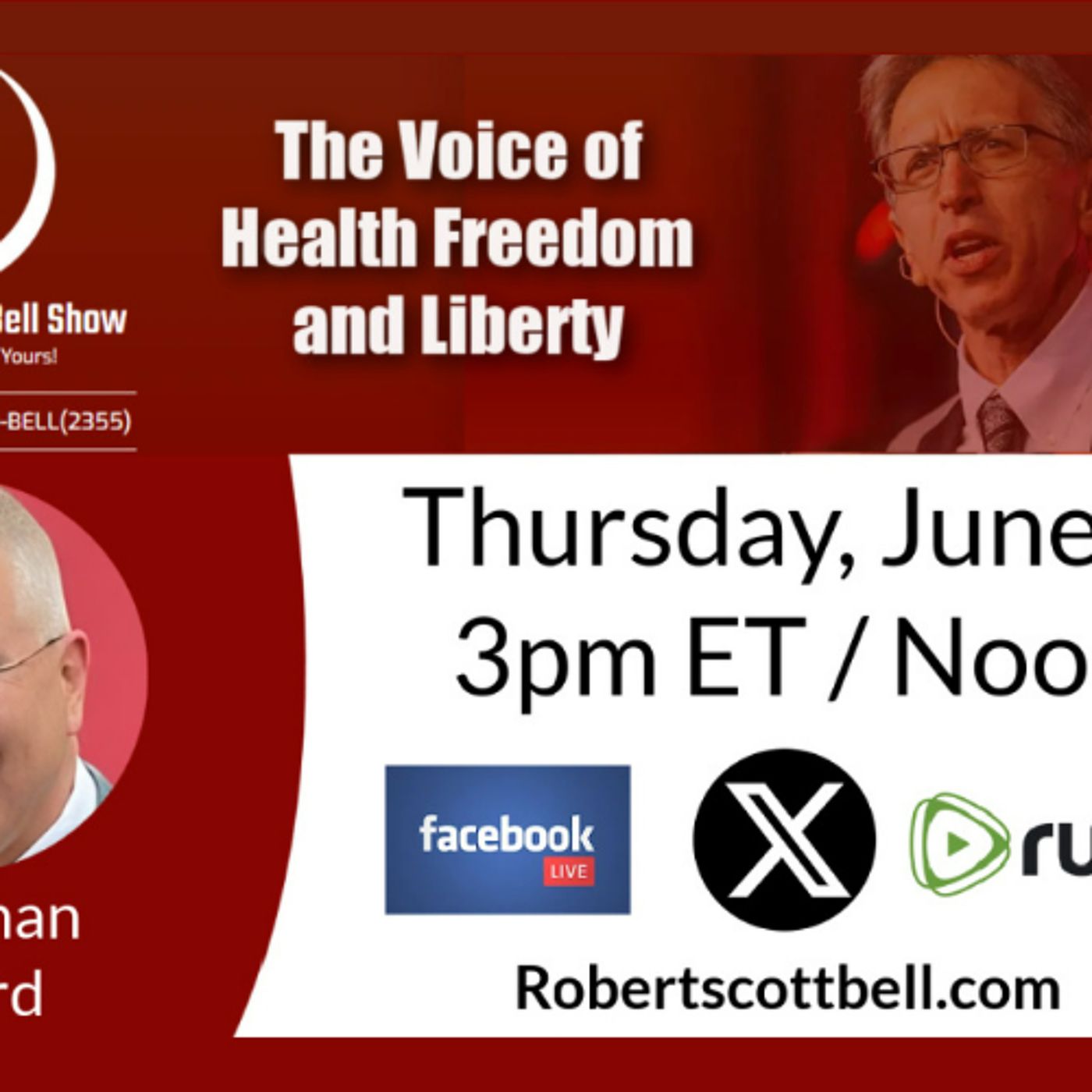 Jonathan Emord, Fed Power Under Fire, ‘Alligator Alcatraz’, ACIP Rebukes CDC Claim, Heavy Metals ADHD - The RSB Show 6-26-25 episode artwork