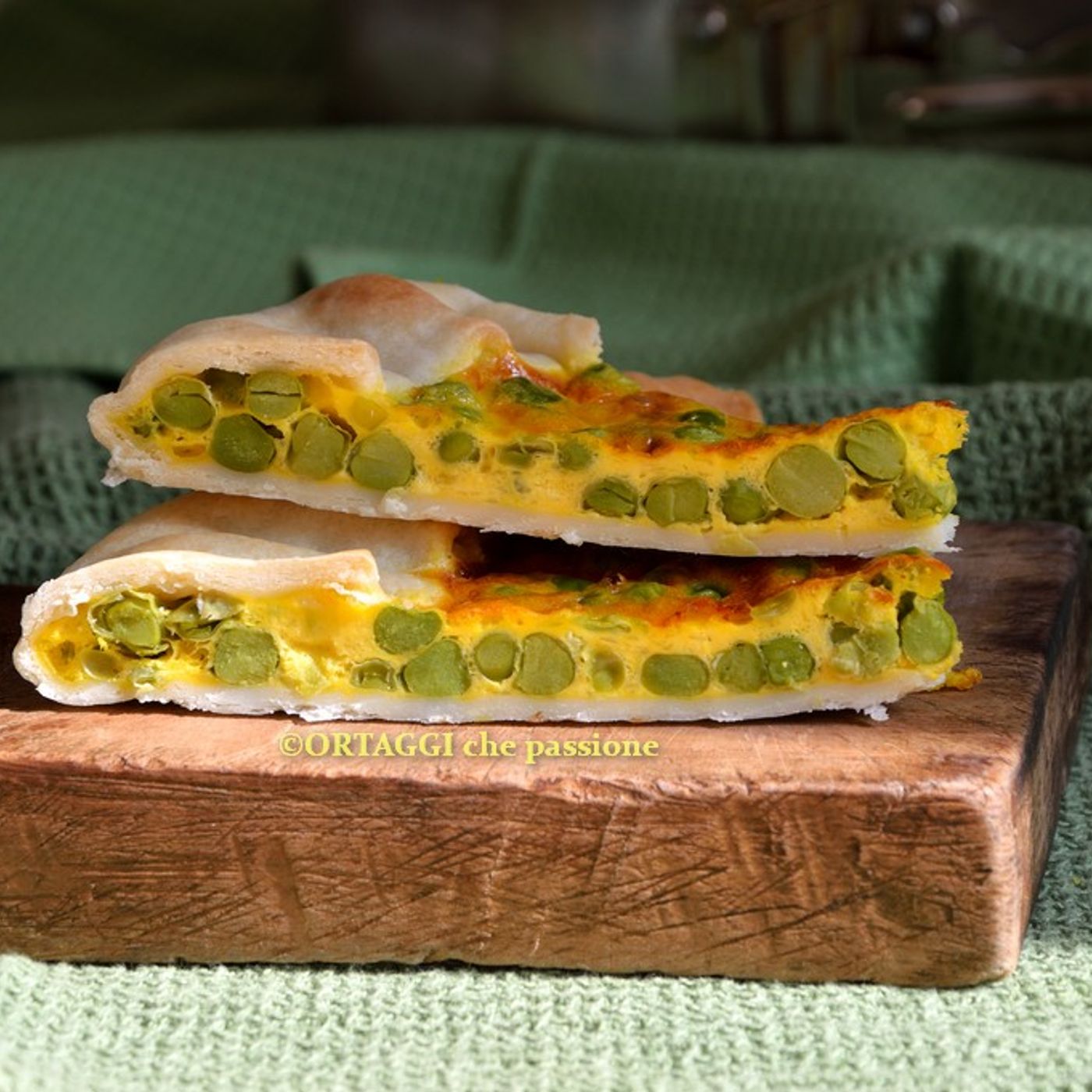 Torta salata piselli e uova - vegetariana episode artwork