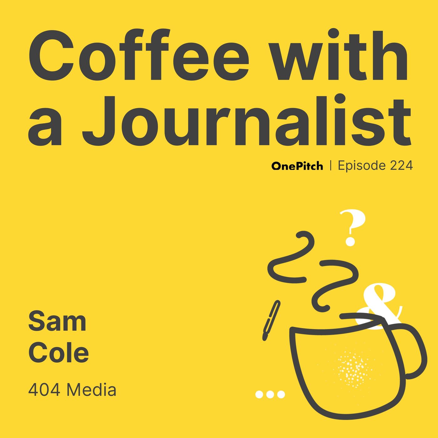Coffee with a Journalist