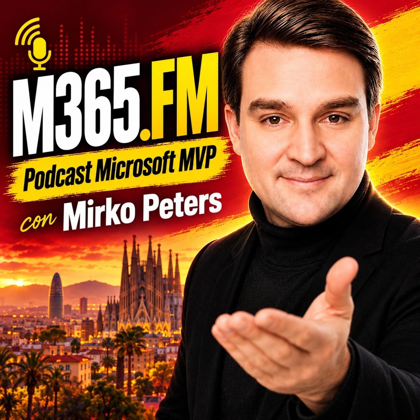 Portada de M365.FM – Podcast de Microsoft 365, Copilot e IA en español
