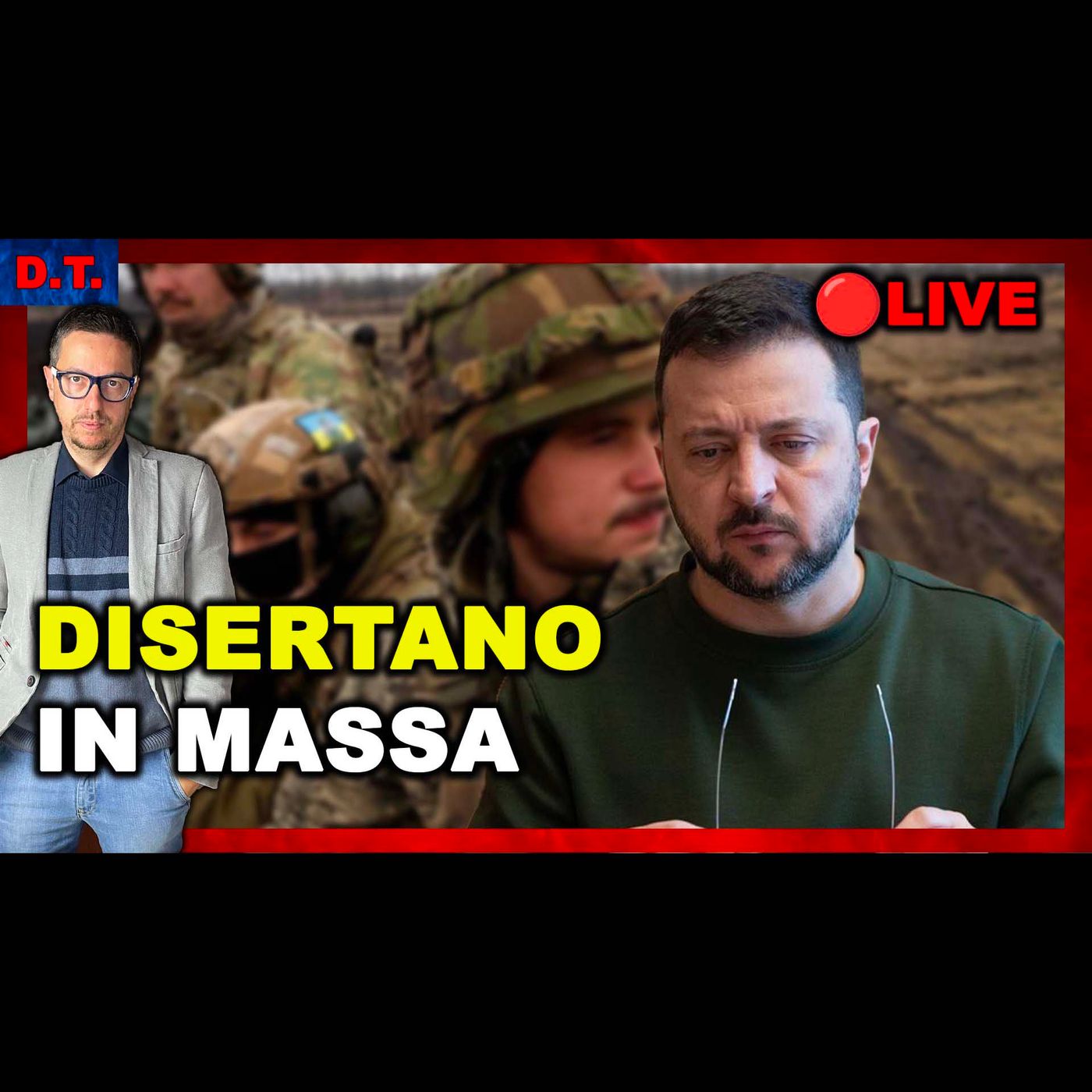 LE NUOVE RECLUTE UCRAINE DISERTANO IN MASSA | AVANZATE RUSSE CONTINUE | Live Ep25🔴