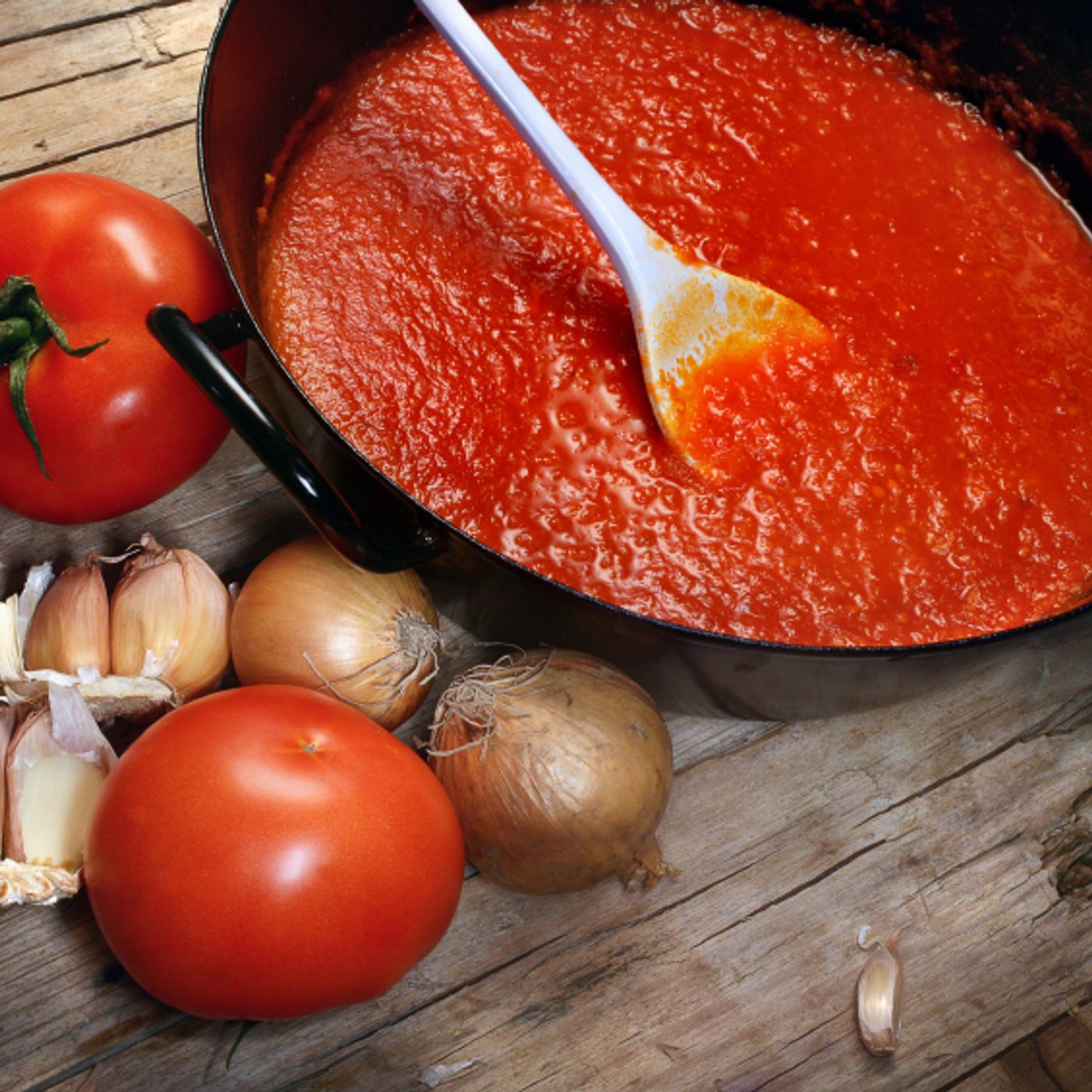 Making Sauce