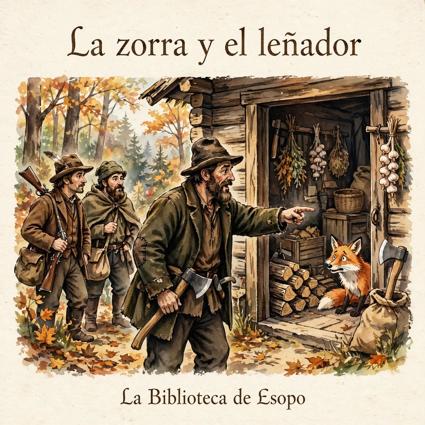 022 - Audiolibro - La zorra y el leñador - Esopo episode artwork