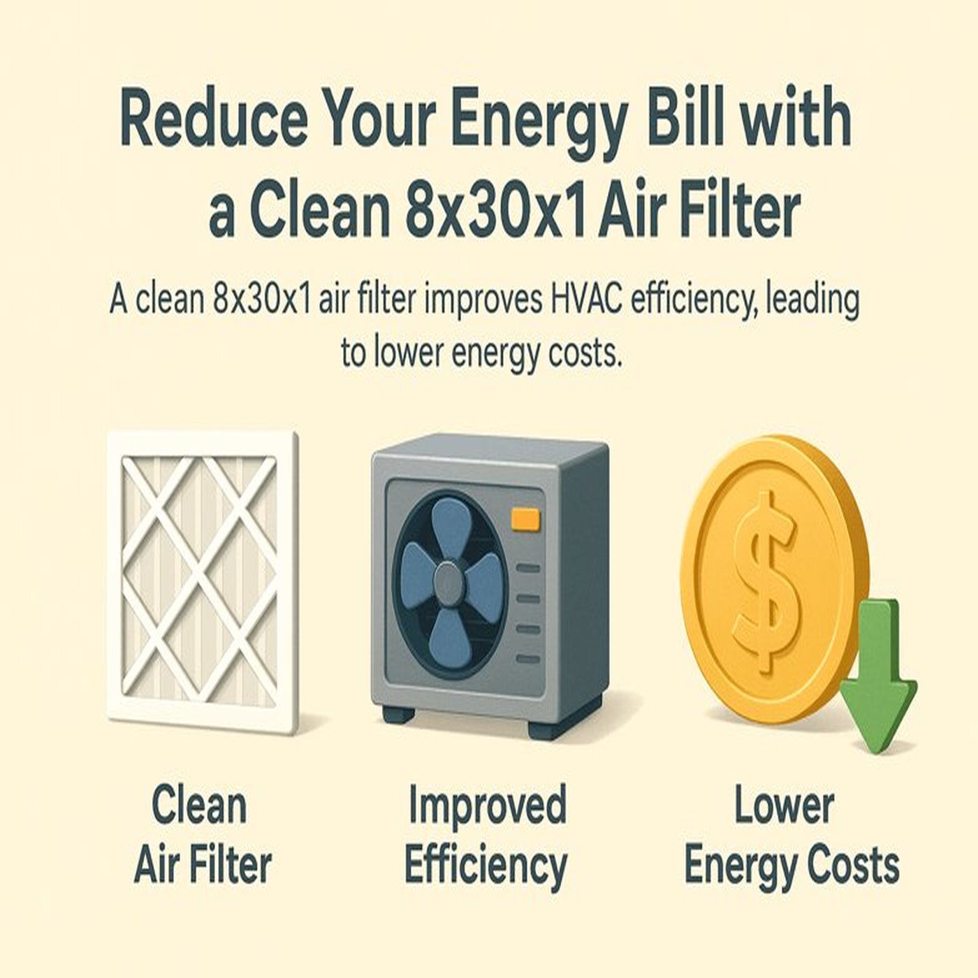 How a Clean 8x30x1 Air Filter Can Lower Your Energy Bill episode artwork