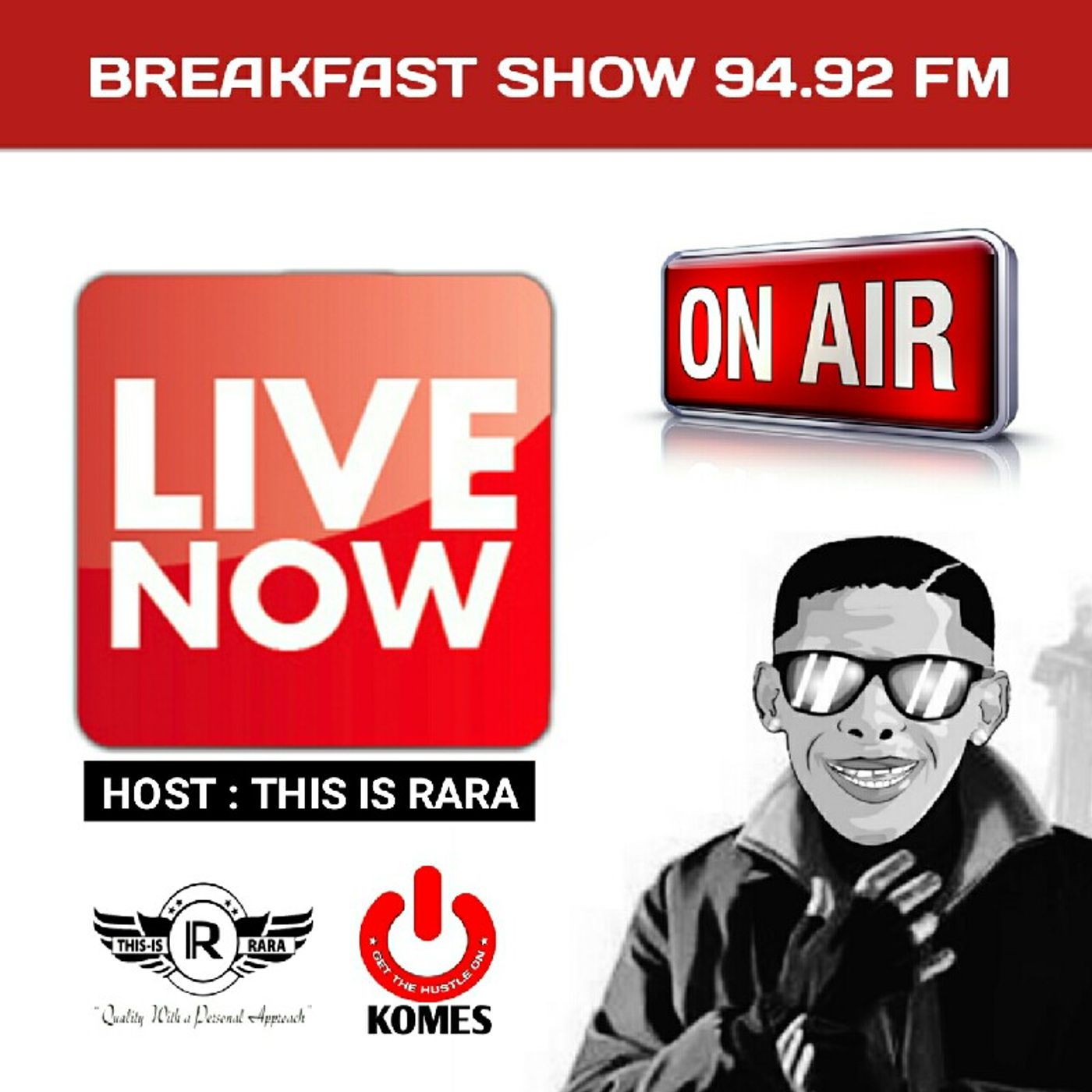 #TIRSA & KOMES 94.92 FM\'s show