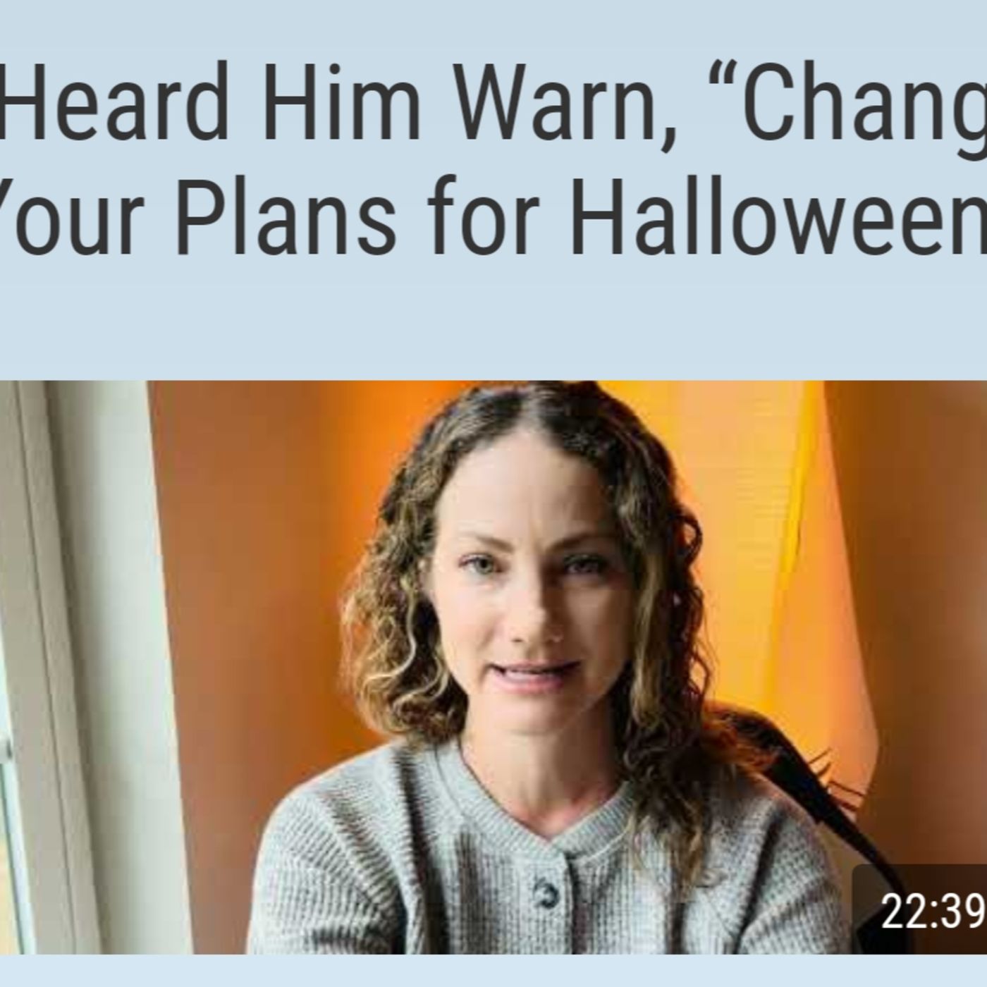 Change Your Plans for Halloween episode artwork
