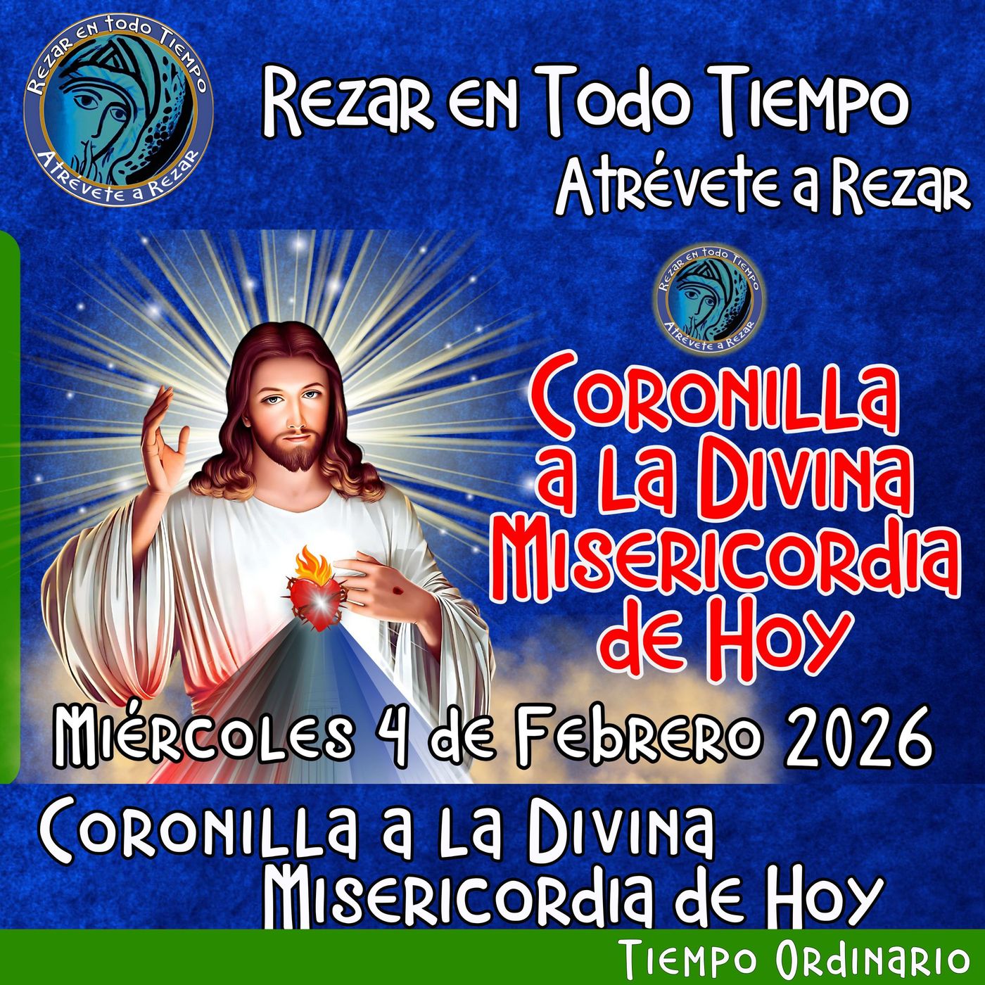 🔴Coronilla a la Divina Misericordia de Hoy MIércoles 4 de Febrero 2026. 🙏 #coronillaaladivinamisericordia episode artwork