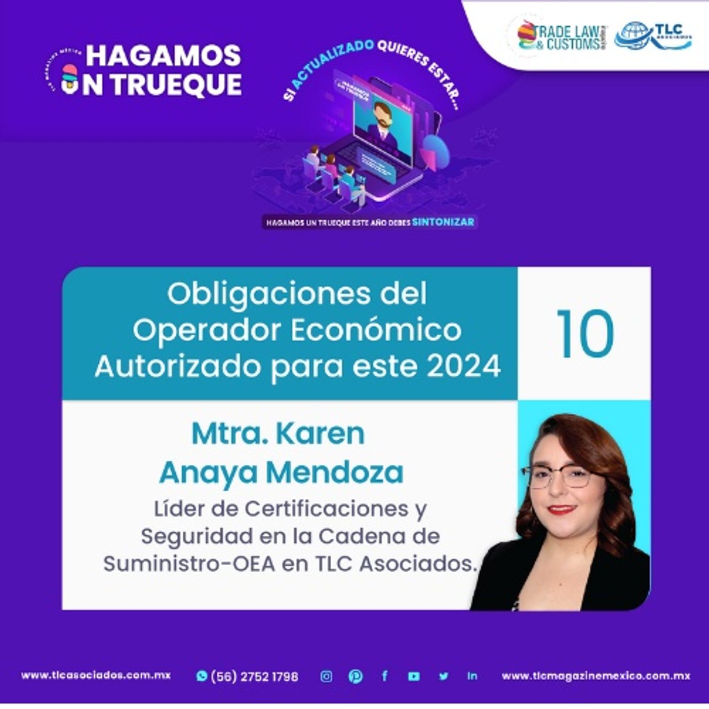 Episodio 468. Obligaciones del Operador Económico Autorizado para este 2024 episode artwork
