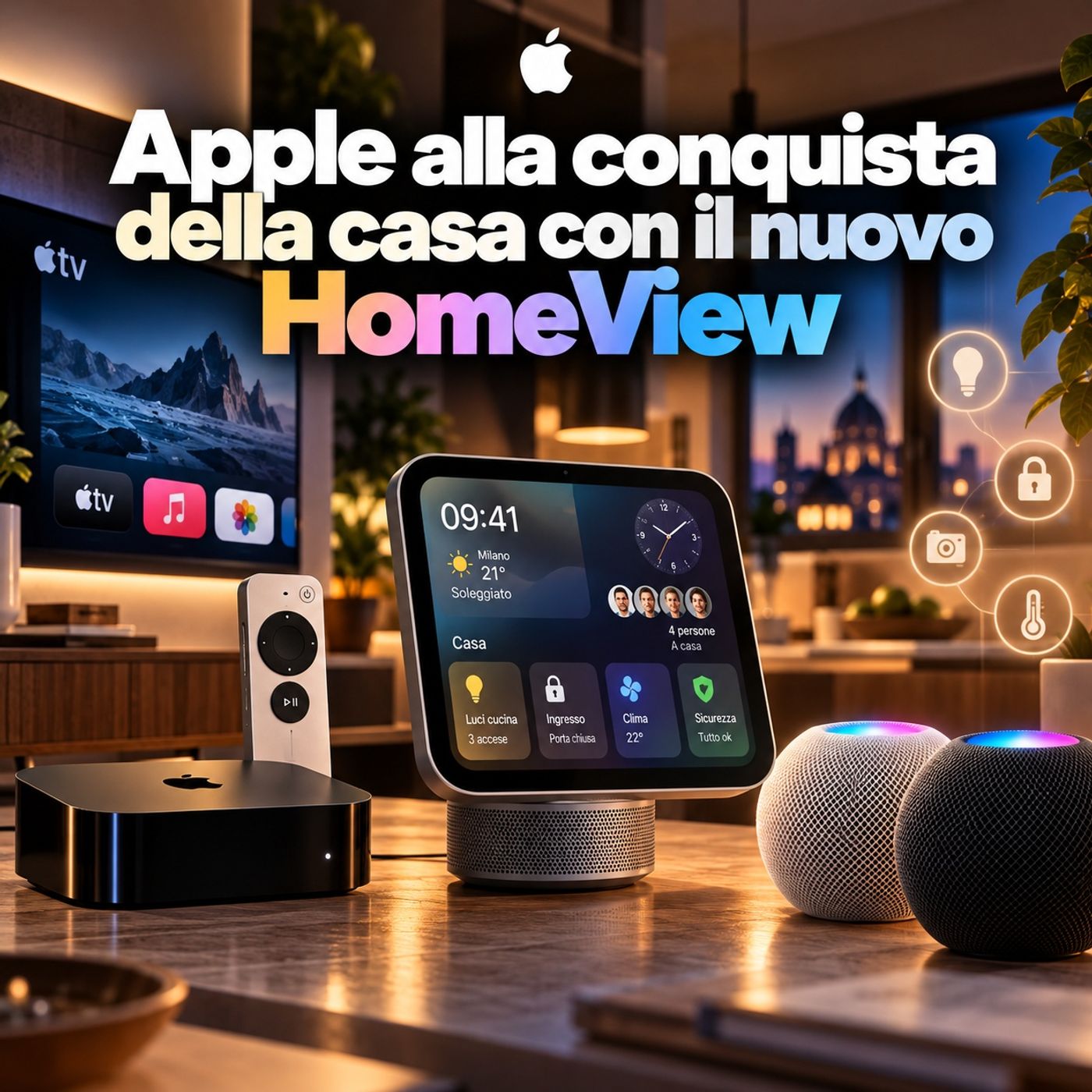 Apple alla conquista della casa con il nuovo HomeView