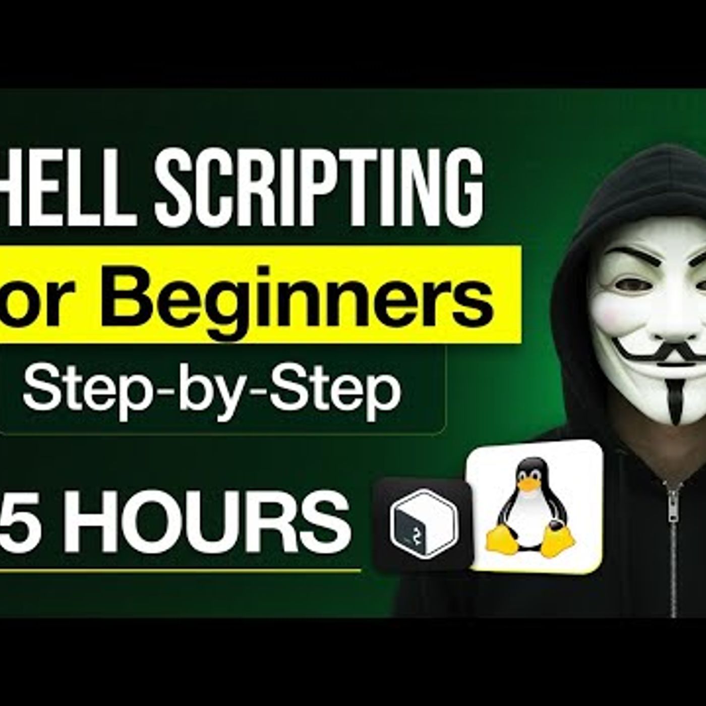 Master SHELL SCRIPTING in Just 2 Hours | Complete Beginner’s Tutorial episode artwork