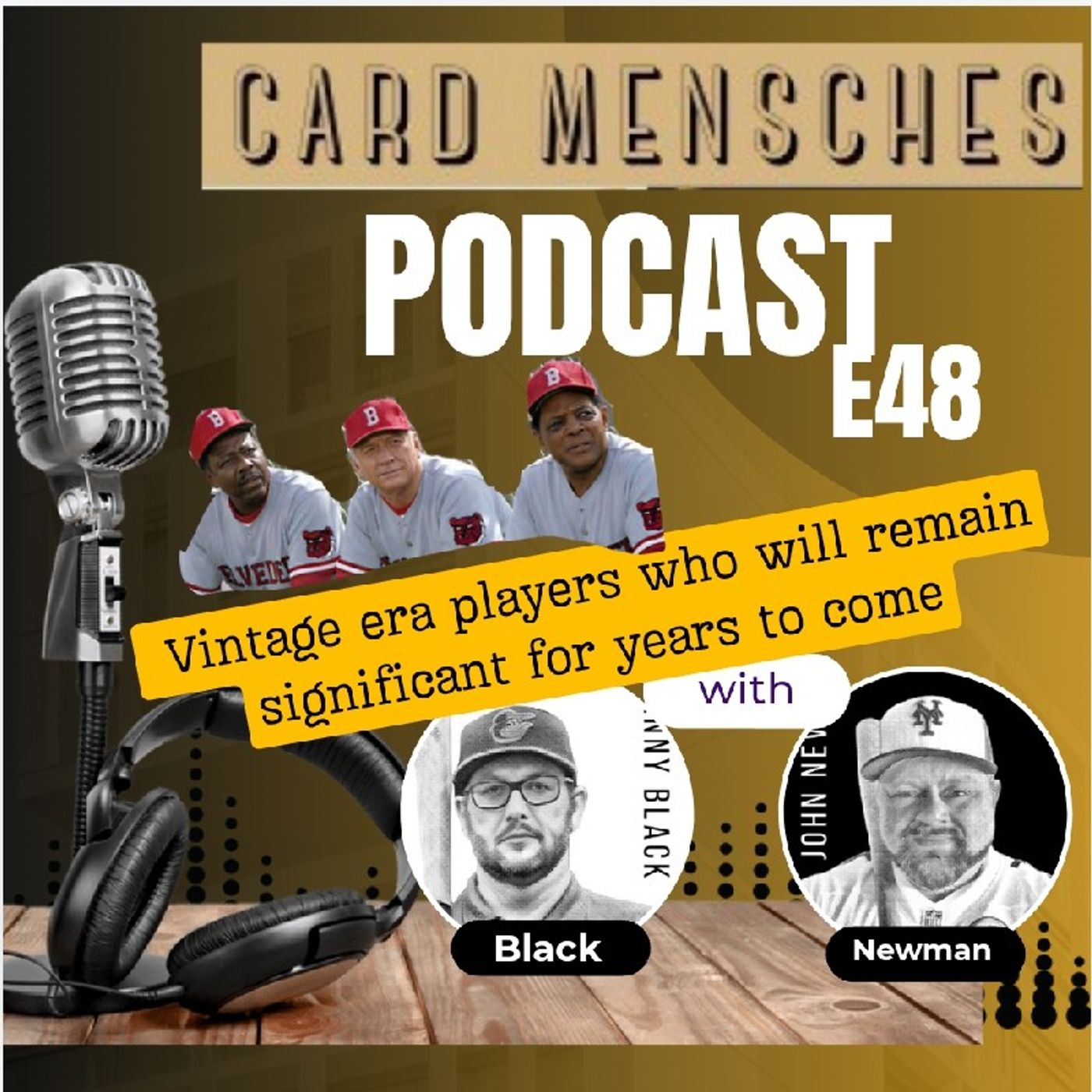 Card Mensches E48 Vintage Players that will always remain significant