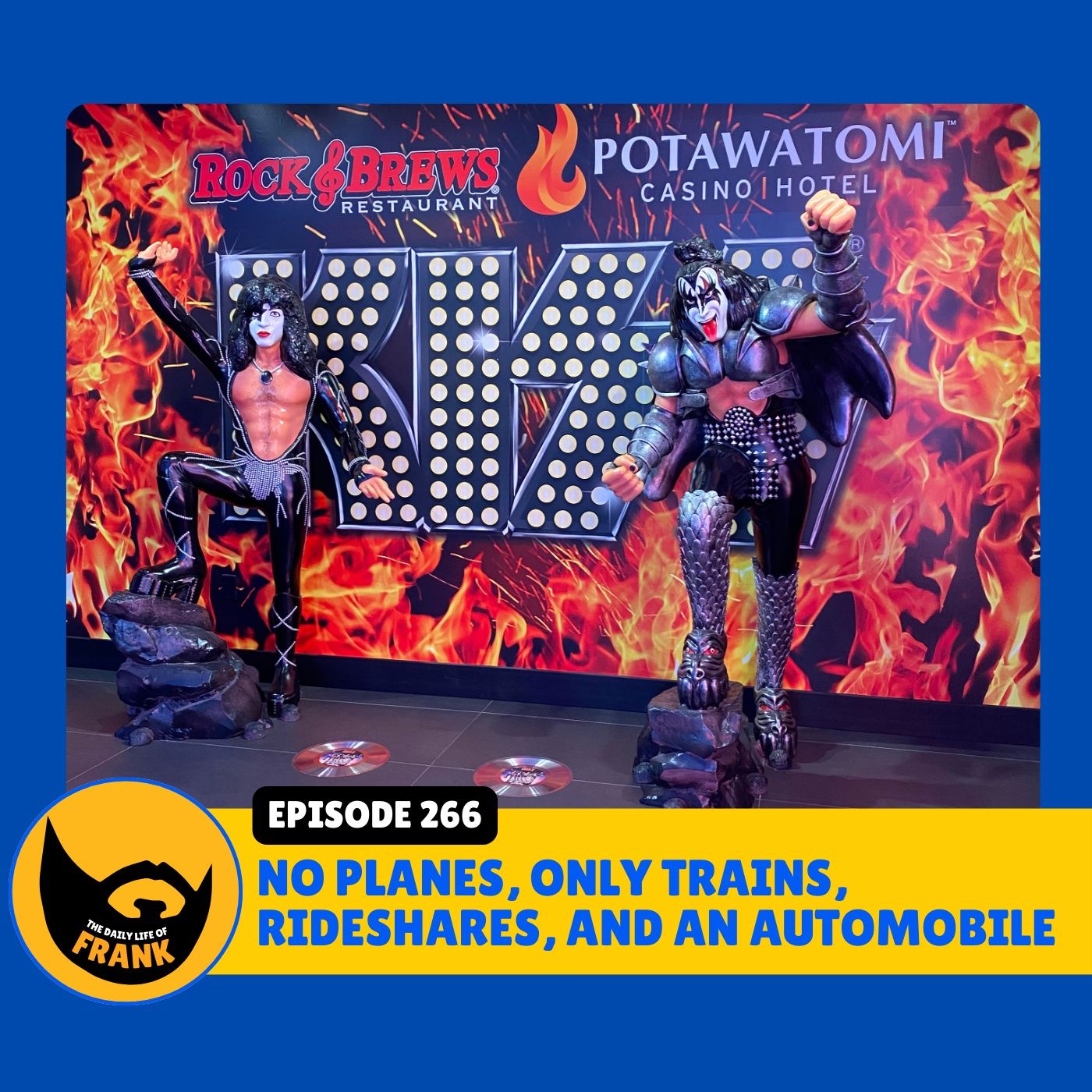 Episode 266: No Planes, Only Trains, Rideshares, and an Automobile episode artwork