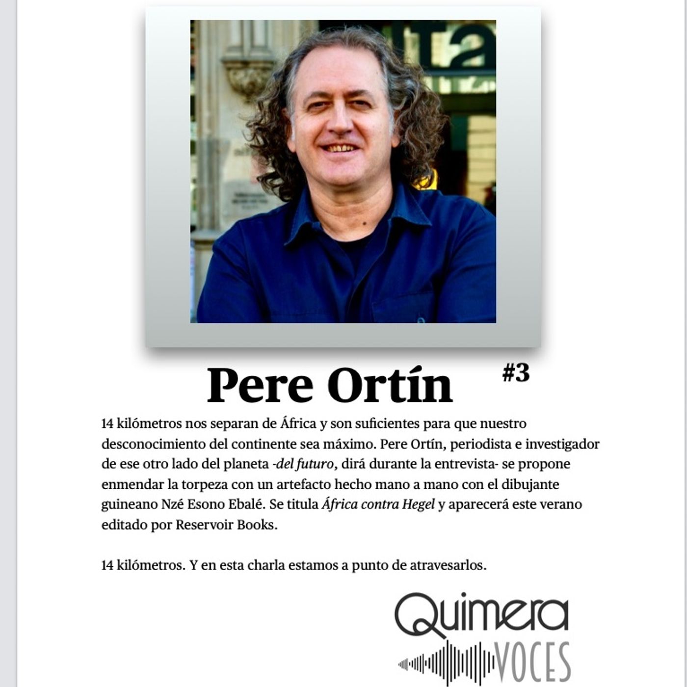 África (y Pere Ortín) contra Hegel África (y Pere Ortín) contra Hegel