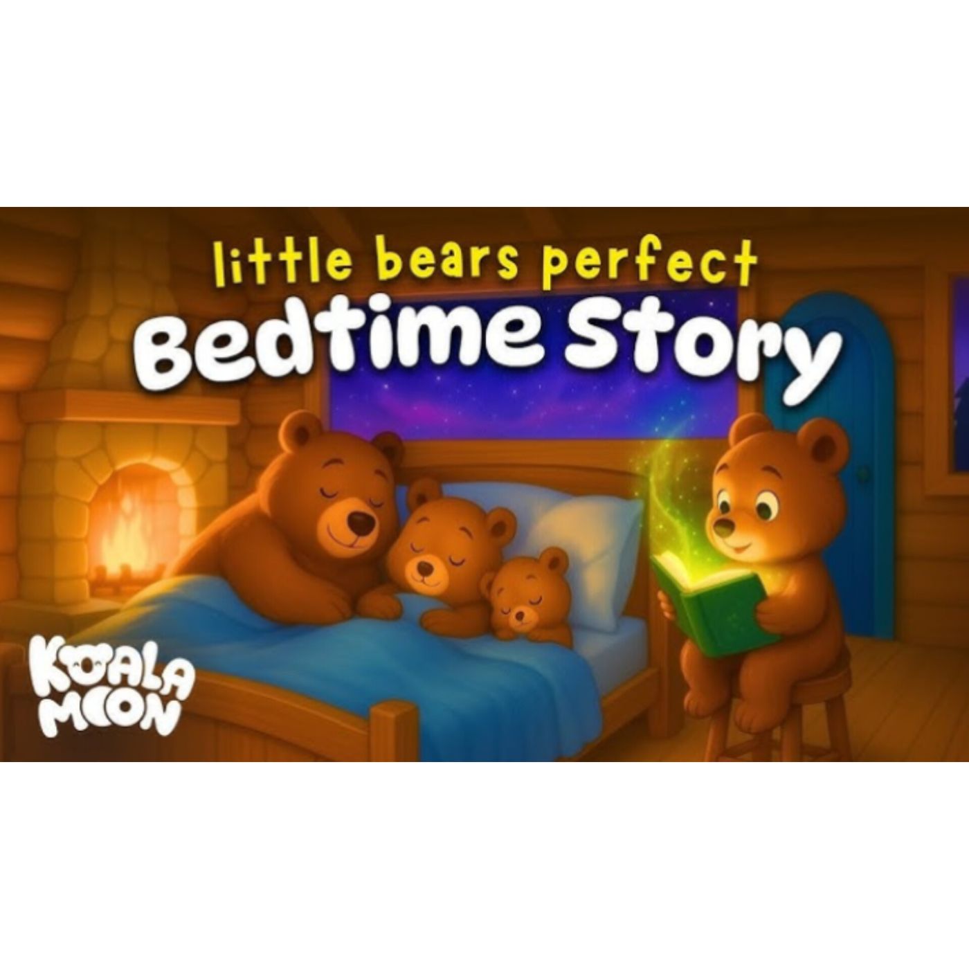 Close Your Eyes Sleepy Bear 🐻 Calming Bedtime Stories for Kids 💤(M4A_128K) episode artwork
