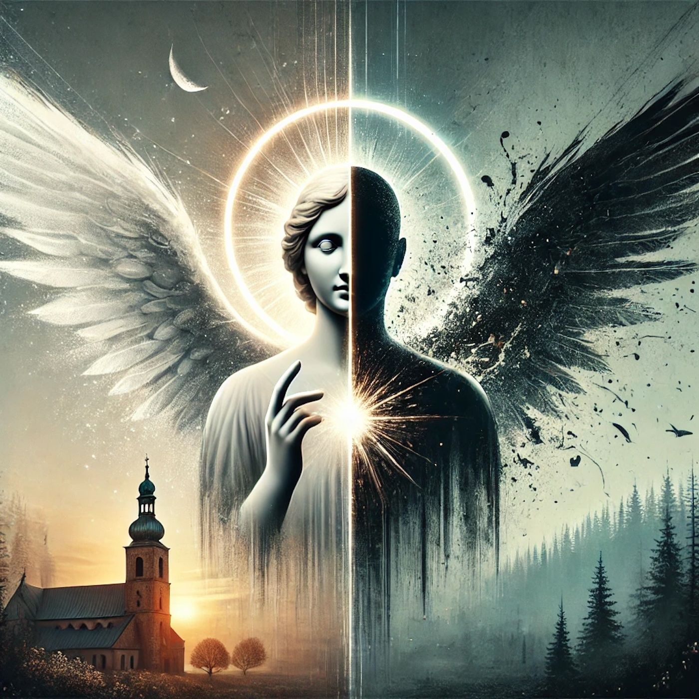 "Anioły często postrzegane są jako doskonałe istoty, bez wad czy grzechu. Jednak nawet Biblia sugeruje..." episode artwork