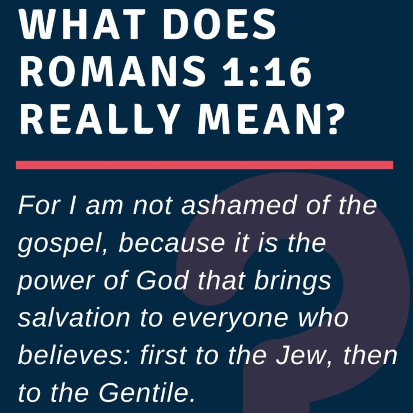 Daily Bible Study Podcasts - with Keith