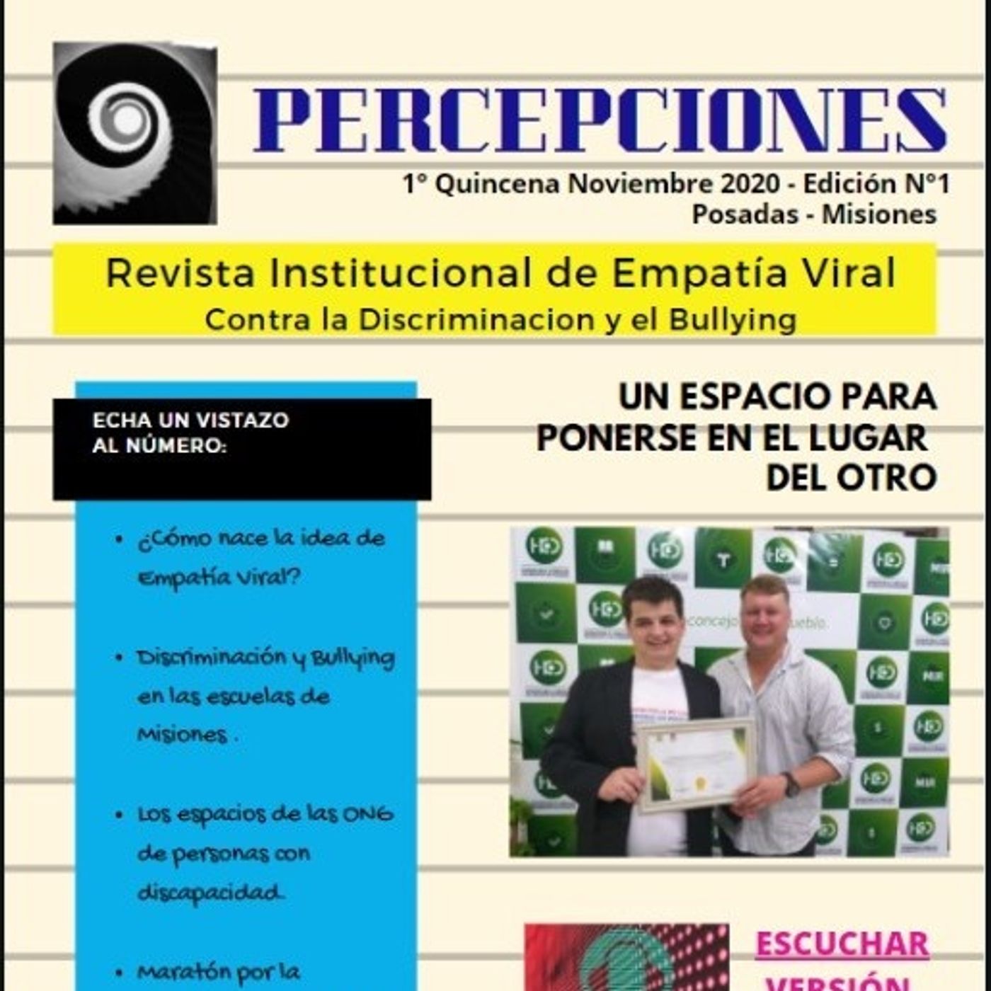 PERCEPCIONES REVISTA DE EMPATIA VIRAL