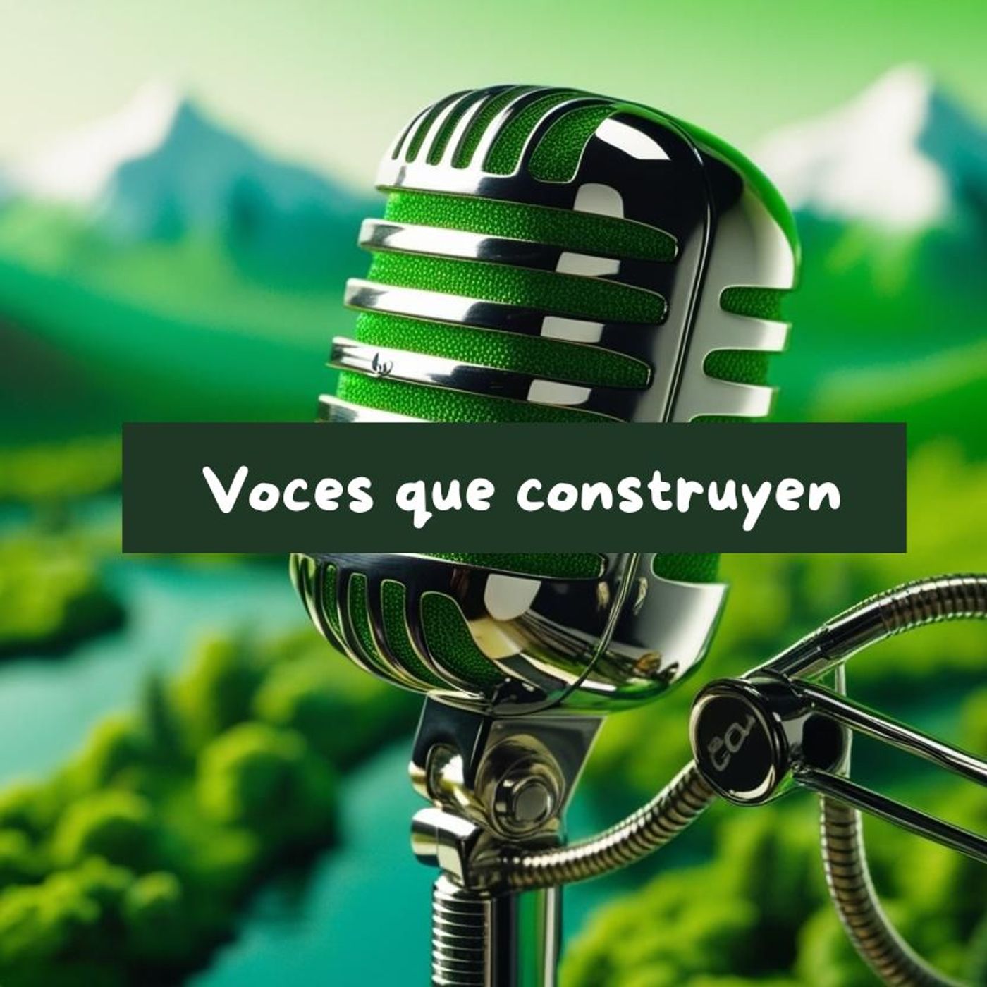 Voces que construyen podcast artwork