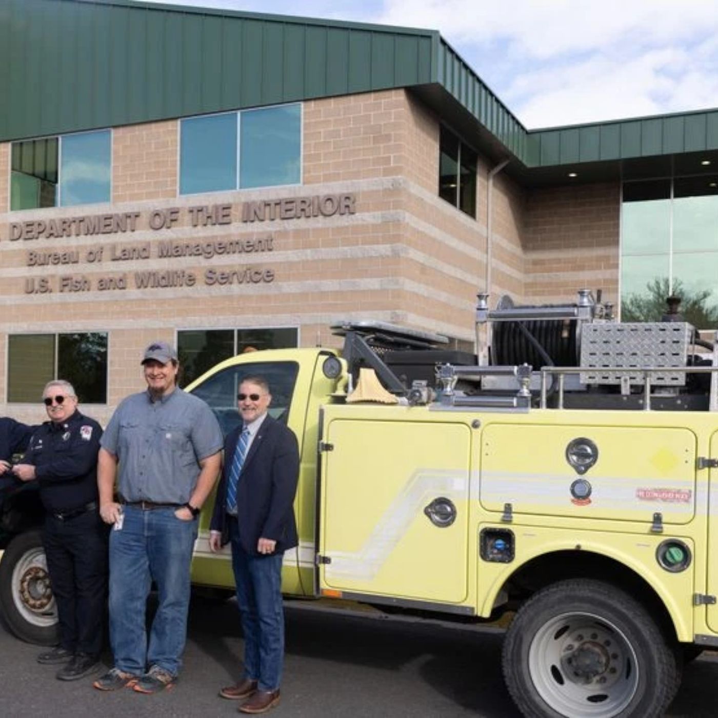 1-19 News - BLM give new Wildlife Fire Engine to White Pine Volunteer Fire Department episode artwork