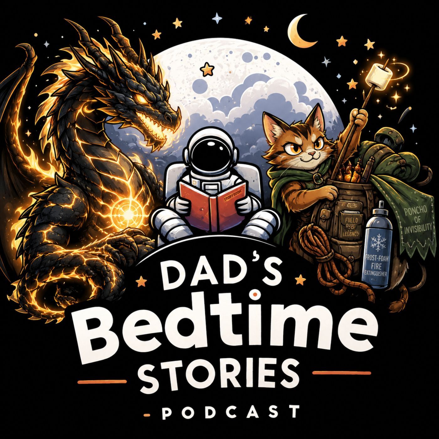 The Deity Tournament Begins: Fire Dragon vs. Camping Cat | Cards of Power | A Bedtime Adventure
